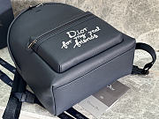 Dior And Hylton Nel Bifold Navy Blue Backpack 32x43x19cm - 3