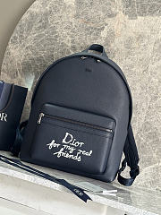 Dior And Hylton Nel Bifold Navy Blue Backpack 32x43x19cm - 2