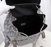 Dior Hit the Road CD Bag Canvas Gray Size 43x51x20cm - 3