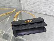 Dior Miss Caro Pouch Chain Black Size 19x11x14CM - 5