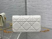 Dior Miss Caro Pouch Chain White Size 19x11x14CM - 3