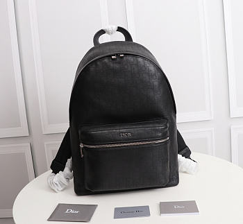 Dior Rider Backpack Black Oblique Size 29x40x13cm