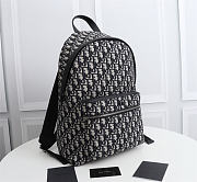 Dior Rider Backpack Black Patterns Oblique Size 29x40x13cm - 3