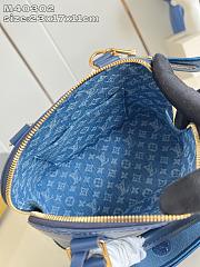 LV Alma BB Denim Blue Size 23x17x11CM - 5