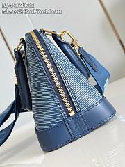 LV Alma BB Denim Blue Size 23x17x11CM - 2