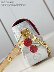 LV Ivy x TM Cherry Bag Size 23x12x4CM - 2