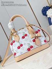 LV x TM Alma BB Cherry Size 23x17x11CM - 4