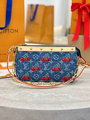 LV x TM POCHETTE DENIM ACCESSOIRES Size 22x13x4cm - 1