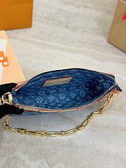 LV x TM POCHETTE DENIM ACCESSOIRES Size 22x13x4cm - 5