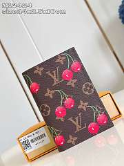 LV x TM TM Passport Cover Size 10x2x14CM - 4