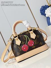 LV Nano Alma x TM Brown Bag Size 18x12x8CM - 5