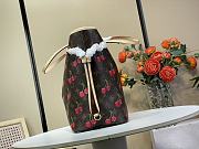LV Murakami Neverfull Cherry Brown Size 28x14x31CM - 6
