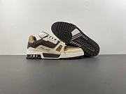 Louis Vuitton Trainer Sports Brown Shoes - 4