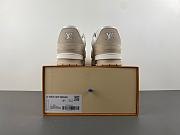 Louis Vuitton Trainer Sports Beige White Shoes - 6