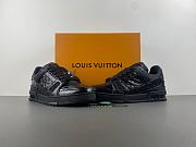 Louis Vuitton Trainer Sports Black Shoes - 5