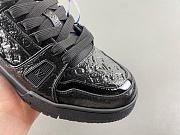 Louis Vuitton Trainer Sports Black Shoes - 3