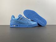 Louis Vuitton Trainer Sports Blue Shoes - 6