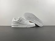 Louis Vuitton Trainer Sports White Shoes - 3