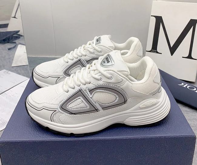 Dior B30 Sneaker White Mesh - 1