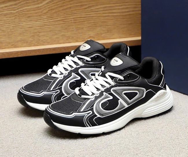 Dior B30 Sneaker Black Mesh and Technical Fabric 3SN279ZMB_H969 - 1