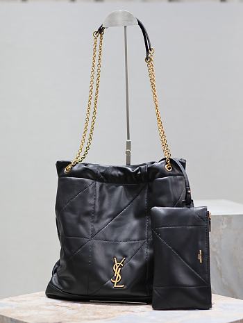 YSL Pochon Black 781666 Size 38x33x2cm