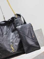 YSL Pochon Black 781666 Size 38x33x2cm - 3