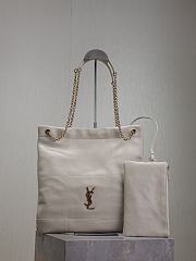 YSL Pochon White 781666 Size 38x33x2cm - 1