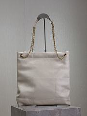 YSL Pochon White 781666 Size 38x33x2cm - 4