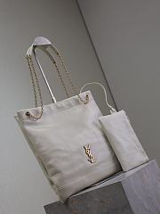 YSL Pochon White 781666 Size 38x33x2cm - 3