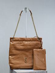 YSL Pochon Brown 781666 Size 38x33x2cm - 1