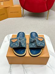 LV x TM Takashi Murakami Denim Blue 3723042 - 2