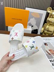 LV x TM Monogram Flat Slide White 287003 - 2