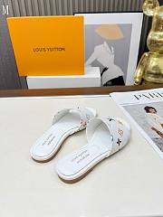 LV x TM Monogram Flat Slide White 287003 - 3