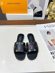LV x TM Monogram Flat Slide Black 287003 - 3