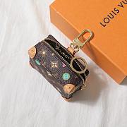 Monogram Craggy Trunk Key Holder and Bag Charm - 5