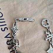 LV Monogram Craggy Bracelet Silver - 3