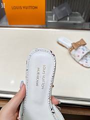 LV x TM Monogram Flat Slide White 287002 - 4