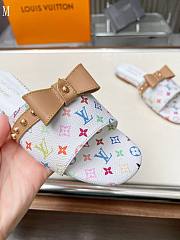 LV x TM Monogram Flat Slide White 287002 - 3