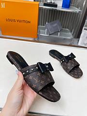 LV x TM Monogram Flat Slide Brown 287002 - 5