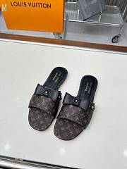 LV x TM Monogram Flat Slide Brown 287002 - 3