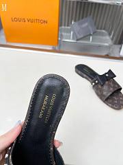 LV x TM Monogram Flat Slide Brown 287002 - 2