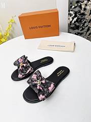 LV x TM Lily Flat Mule Black 3723012 - 6