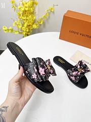 LV x TM Lily Flat Mule Black 3723012 - 2