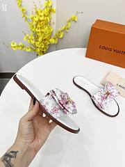 LV x TM Lily Flat Mule White 3723012 - 4