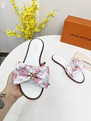 LV x TM Lily Flat Mule White 3723012 - 3