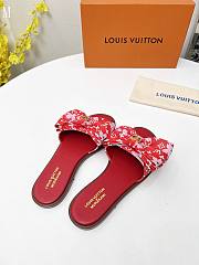 LV x TM Lily Flat Mule Red 3723012 - 5