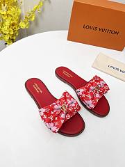 LV x TM Lily Flat Mule Red 3723012 - 3