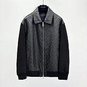 Louis Vuitton Leather Jacket Top Version LV10 - 2