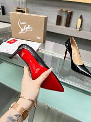 Christian Louboutin Kate Pumps Patent Calf Leather Black 85 mm  - 6