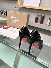 Christian Louboutin Kate Pumps Patent Calf Leather Black 85 mm  - 4